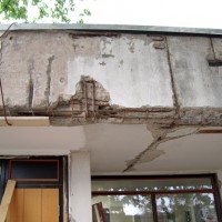 Betongarbeider skadet betong